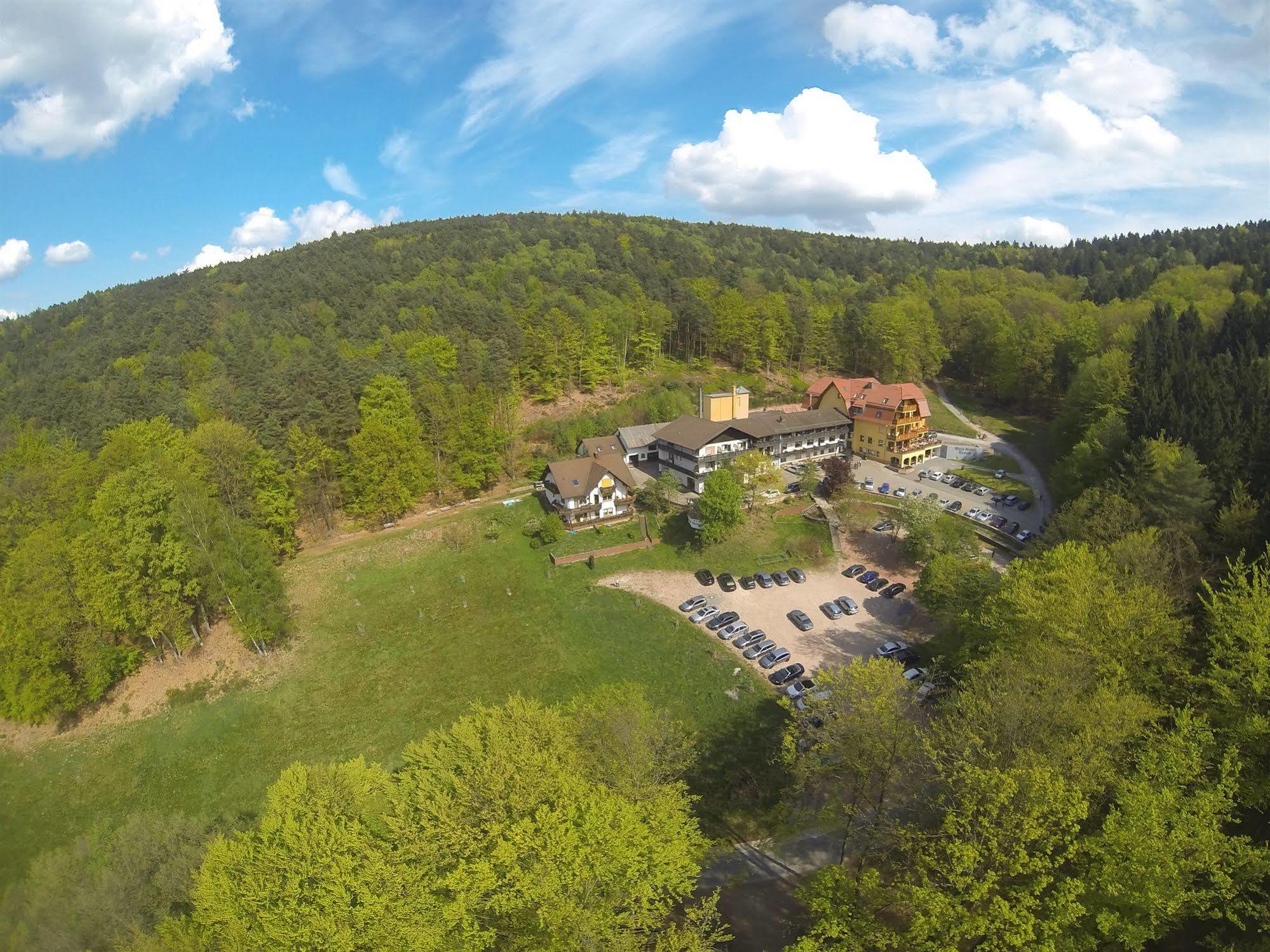 Wald-Hotel Heppe Dammbach Exterior foto